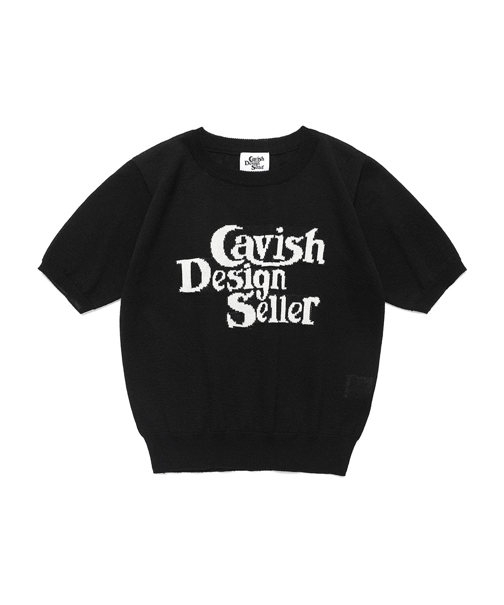 Cavish Women's Seller Logo Intarsia Knit