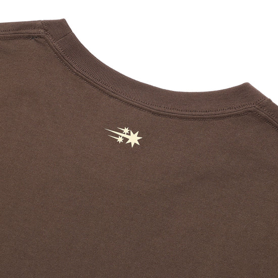 Nice Ghost Club Dot Symbol T-Shirt in Brown – Size L (6/11 Pre-Order)