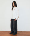 Mahagrid Solar Embroidered Denim Pant [Black]