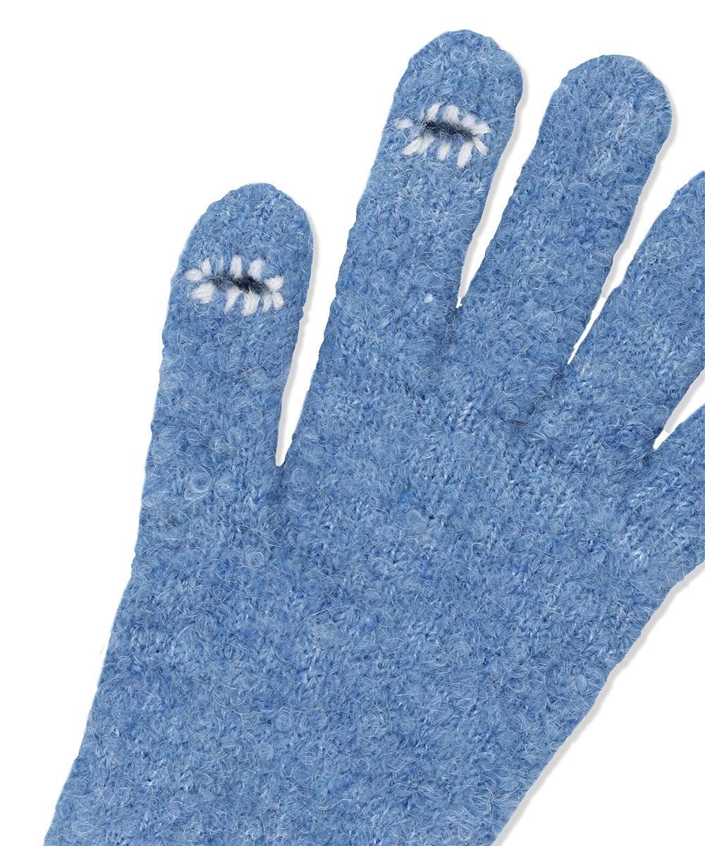 Mahagrid Boucle Stitch Glove