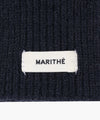Marithé François Girbaud Regular Logo Muffler & Glove