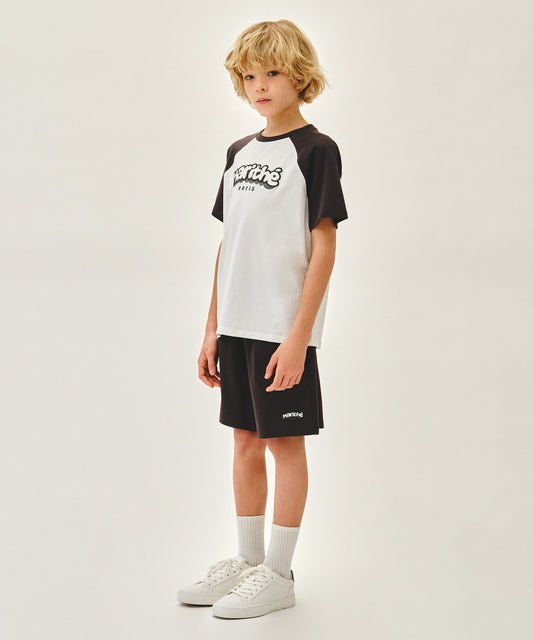 Marithé François Girbaud Kids Raglan Tee + Shorts Set-Up