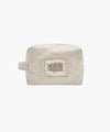 Marithé François Girbaud Denim Patchwork Classic Logo Pouch Ecru