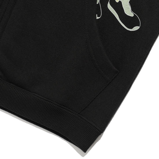 Nice Ghost Club Ghost Angels Lace Hoodie Zip Up [Black]