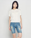 ADLV Woman Biker Denim Shorts