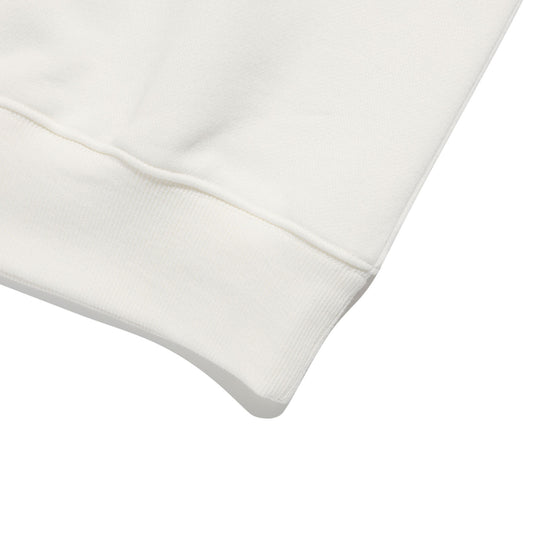 Nice Ghost Club Stripe 3 Star Raglan Sweatshirt in White