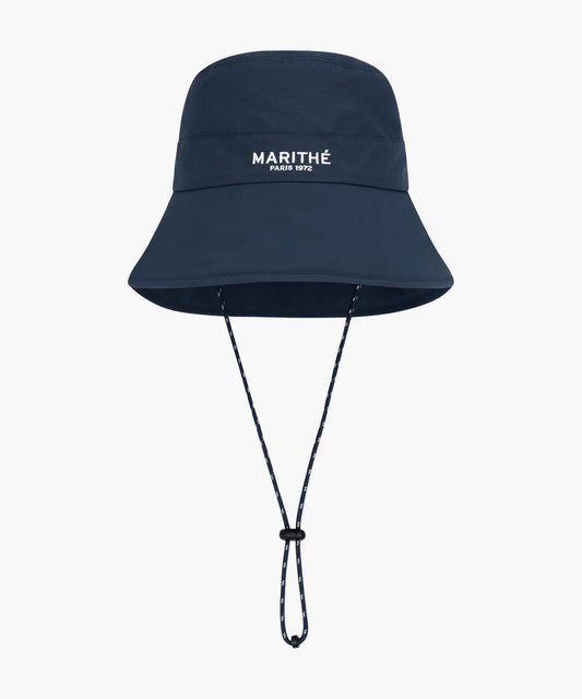 Marithé François Girbaud Kids Nylon Wide Bucket Hat