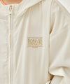 Marithé François Girbaud Kids Classic Logo Seersucker Jacket Cream