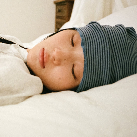 Nice Ghost Club Stripe Tuck Beanie
