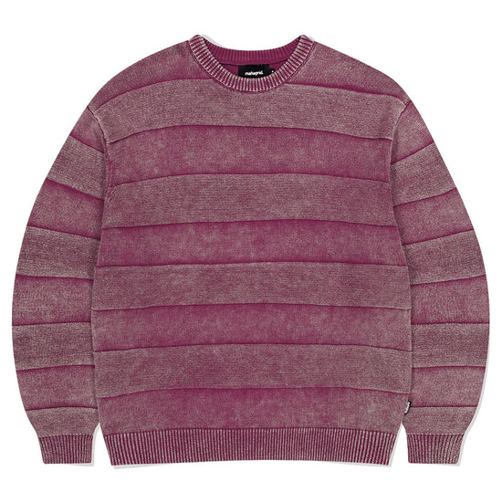 Mahagrid Washed Stripe Knit