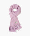 Marithé François Girbaud Fuzzy Solid Knit Muffler