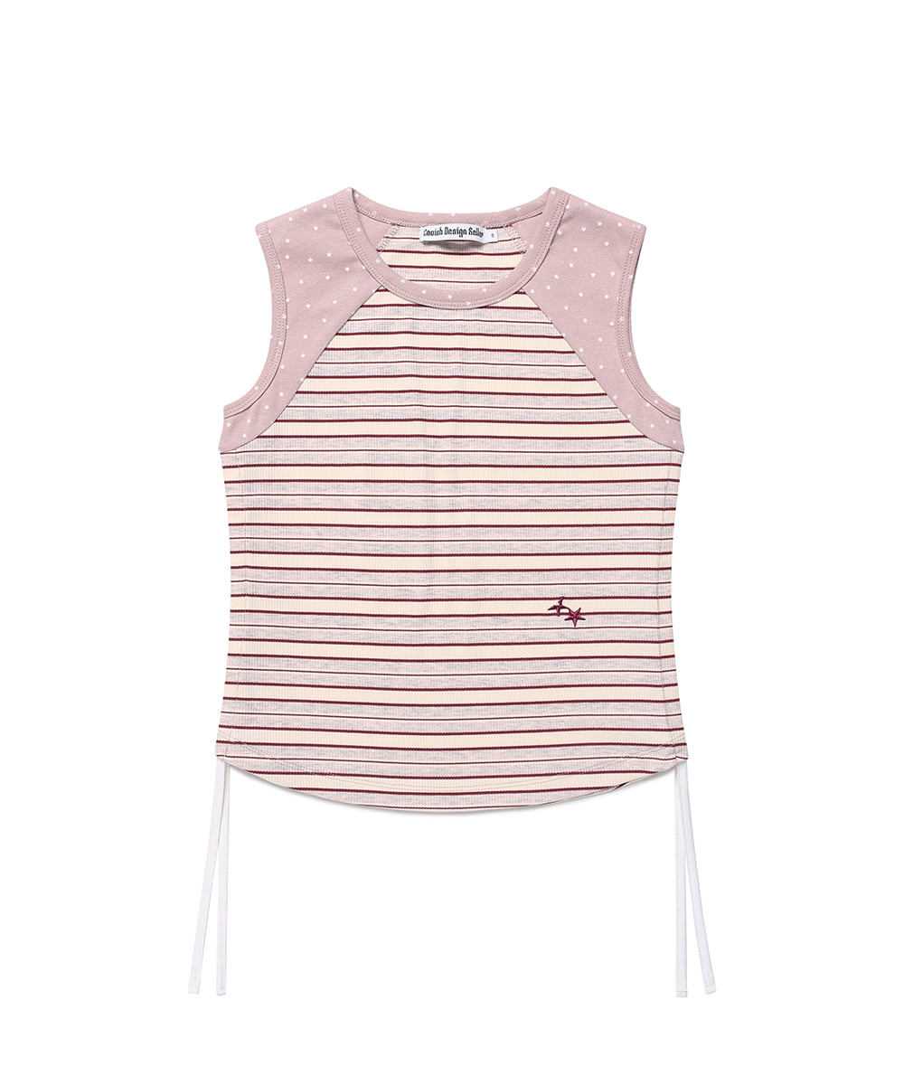 Cavish Multi Striped Sleeveless