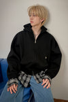General Idea Unisex Shirt Layered Hoodie Zip-Up