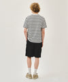 Marithé François Girbaud CLASSIC LOGO CARGO SWEAT SHORTS black