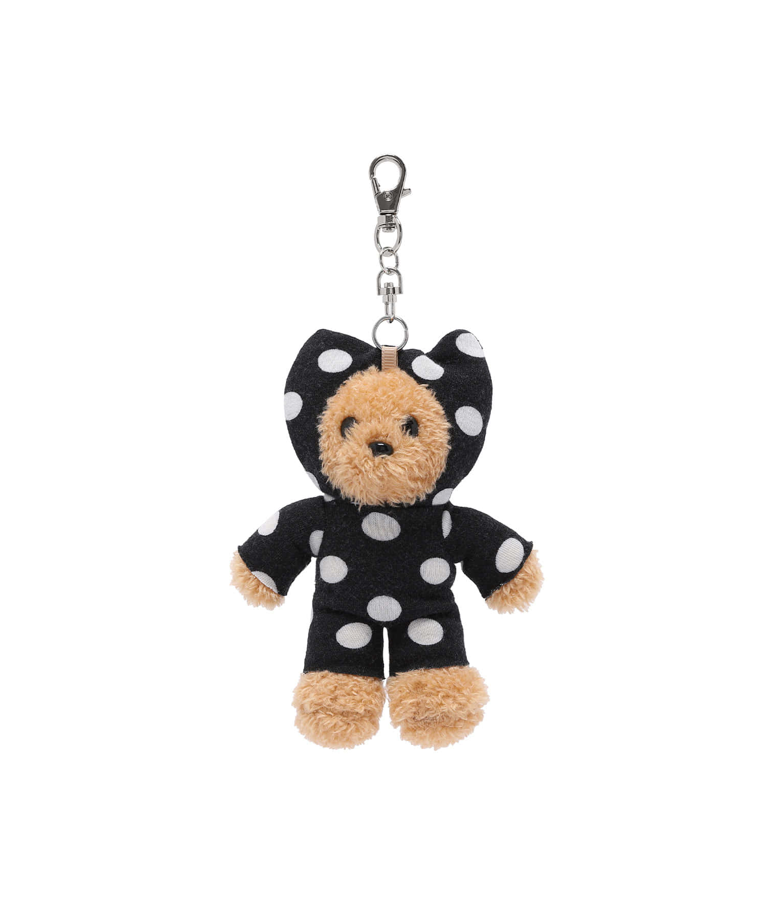 Nice Ghost Club Devil Bear Doll Key Ring [Black]