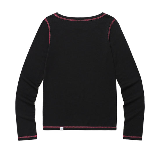 Cavish W ROSE LS TEE