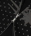 Nice Ghost Club Dot 3Star Raglan Crop Hoodie Zip Up