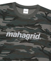 Mahagrid Camo Pattern Basic Logo Crop Tee