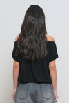General Idea WOMAN Cap Sleeve Shirring T-Shirt