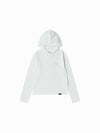ADLV Woman Slub Hoodie Long Sleeve T-Shirt