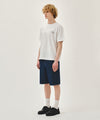 Marithé François Girbaud M Marine Denim Easy Shorts