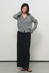 General Idea WOMAN Maxi Banding Knit Skirt