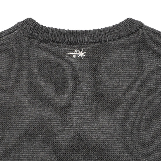 Nice Ghost Club Fantasia Mickey Mouse Knit [Charcoal]