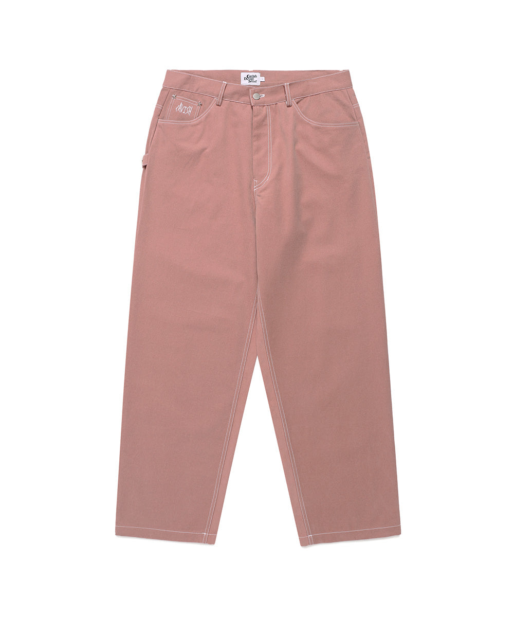Cavish Cotton Stud Pants [Pink]