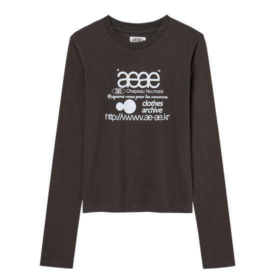 AEAE Web Logo Crop Long Sleeve
