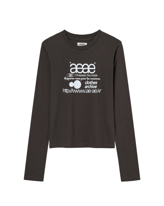 AEAE Web Logo Crop Long Sleeve