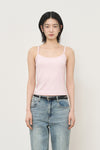 General Idea WOMAN Eyelet U-Neck Sleeveless
