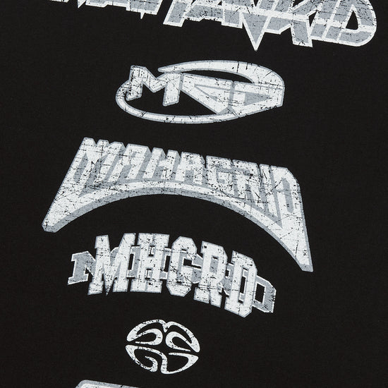 Mahagrid Multi Logo Sleevless Black