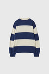 General Idea UNISEX Stripe Rugby Knit