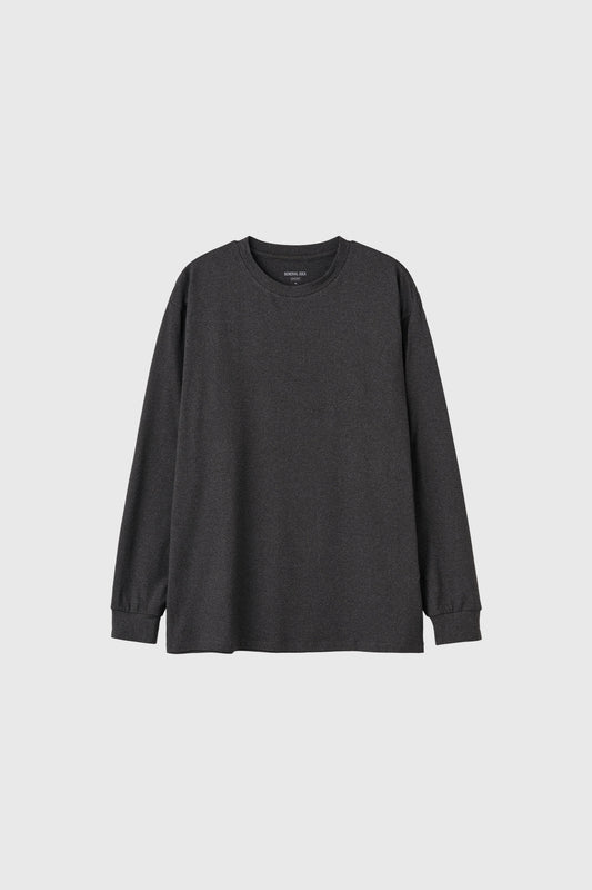 General Idea MAN Heat Jet Crew Neck T-Shirt [CHARCOAL]