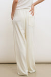 General Idea WOMAN Temperature Cut Cool Semi Wide Knit Pants [IVORY]