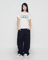 ADLV Woman Happy Driver Short Sleeve T-Shirt