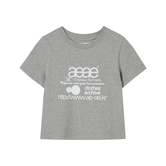 AEAE Web Logo Crop T-Shirt