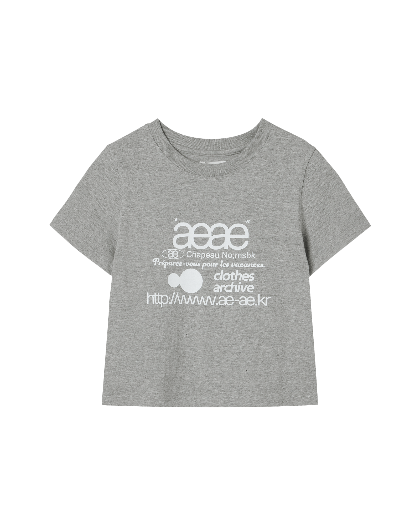 AEAE Web Logo Crop T-Shirt