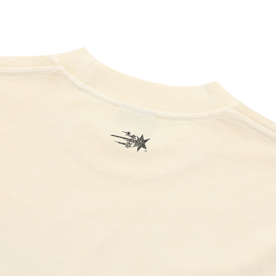 Nice Ghost Club Ghost Angels Head Sketch Pigment Big Big Tee [White]
