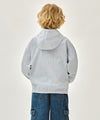 Marithé François Girbaud Kids Classic Logo Seersucker Jacket Cream