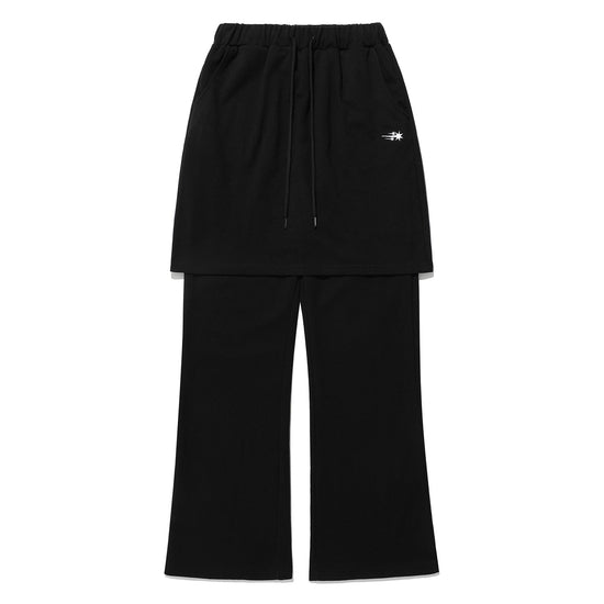 Nice Ghost Club Logo Sweat Layered Pants