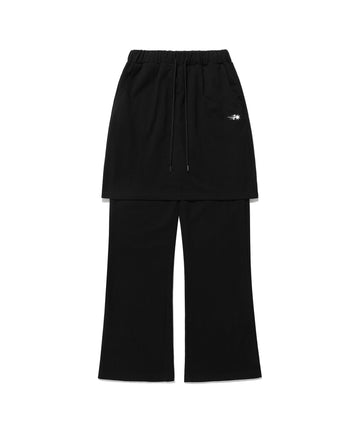 Nice Ghost Club Logo Sweat Layered Pants