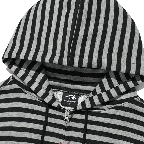 Nice Ghost Club Stripe Rush 3Star Hoodie Zip Up