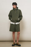 General Idea MAN Seersucker Check Half Banding Pants