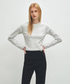 Marithé François Girbaud W BASIC CROP LONG SLEEVE