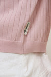 General Idea WOMAN Temperature Cut Crew Neck Half Cardigan