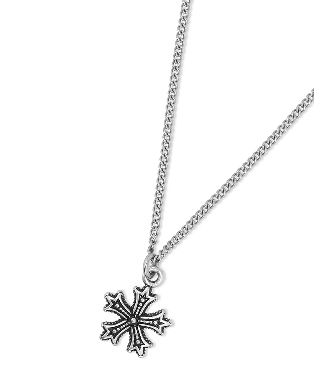Mahagrid Cross Star Necklace [Silver]