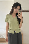 General Idea WOMAN Cool Essential Half Cardigan