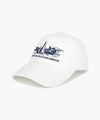 Marithé François Girbaud SAILING GRAPHIC COVERED CAP off white