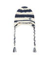Cavish Striped Ear Flap Beanie